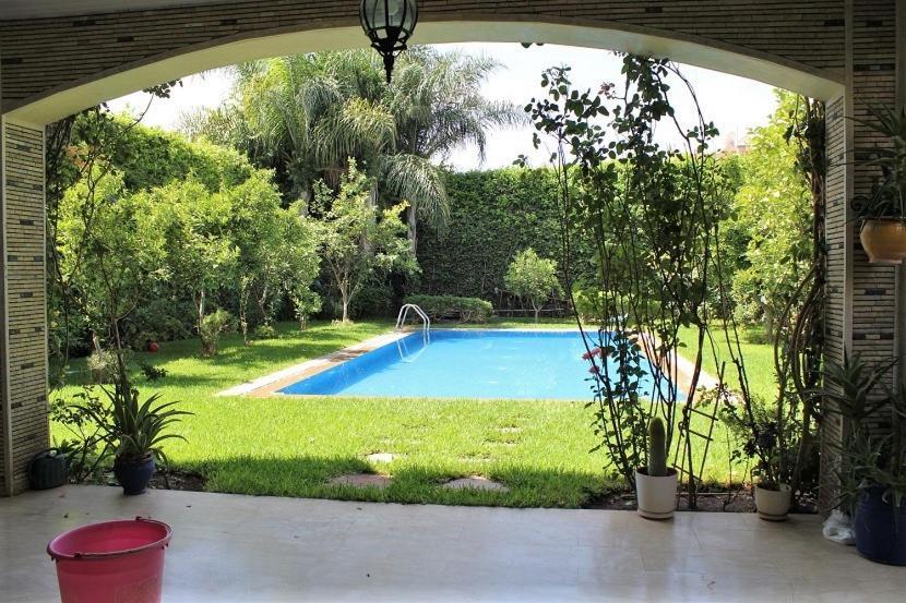 Magnifique Villa Avec Piscine Chauffee Que Pour Famille Marrakesh Exterior foto