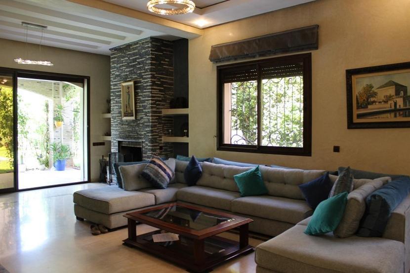 Magnifique Villa Avec Piscine Chauffee Que Pour Famille Marrakesh Exterior foto